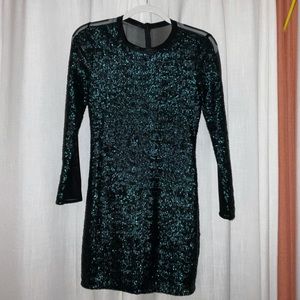 ABS by Allen Schwartz Sequence Cocktail Dress